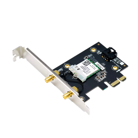 Asus AX1800 Dual-Band Bluetooth 5.2 PCIe Wi-Fi Adapter PCE-AX1800 802.11ax