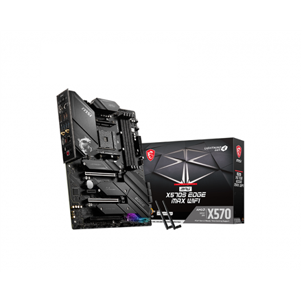 MSI MPG X570S EDGE MAX WIFI Processor family AMD