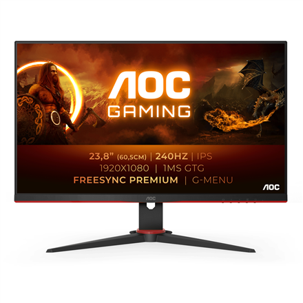 AOC Monitor 24G2ZE/BK 23.8 "