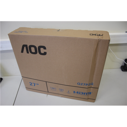 SALE OUT. AOC Q27P2Q 27" IPS 2560x1440/16:9/300cd/m2/4ms