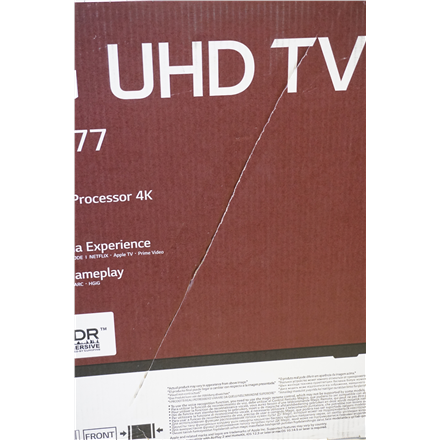 SALE OUT. LG 43UP77003LB 43" (109 cm) 4K Ultra HD Smart TV LG 43UP77003LB 43" (109 cm)