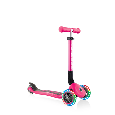 Globber Junior Foldable Light Scooter Fuchsia