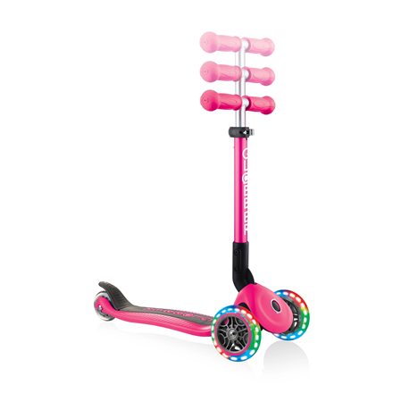 Globber Junior Foldable Light Scooter Fuchsia