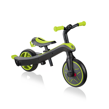 Globber Tricycle and Balance Bike  Explorer Trike 4in1 Lime green