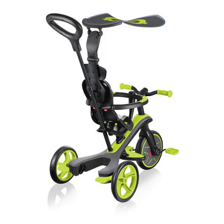 Globber Tricycle and Balance Bike  Explorer Trike 4in1 Lime green