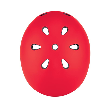 Globber Helmet Go Up Lights Red