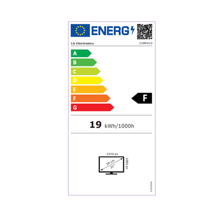 LG 22MP410-B.AEU 21.45 "