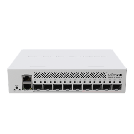 MikroTik Cloud Router Switch CRS310-1G-5S-4S+IN No Wi-Fi