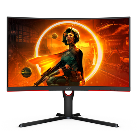 AOC Curved Monitor C27G3U/BK 27 "