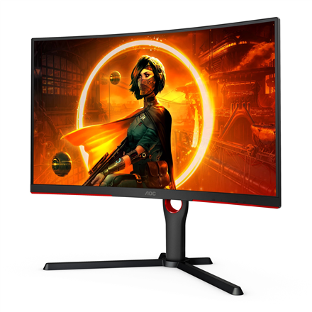 AOC Curved Monitor C27G3U/BK 27 "