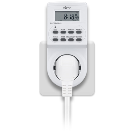 Goobay Digital timer set of 2 	55543 White