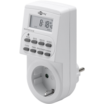 Goobay Digital timer set of 2 	55543 White