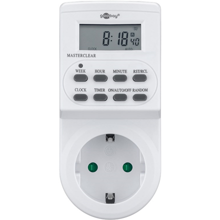 Goobay Digital timer set of 2 	55543 White