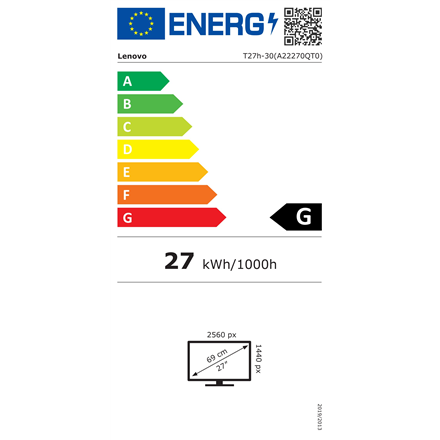 Lenovo ThinkVision  T27h-30 27 "