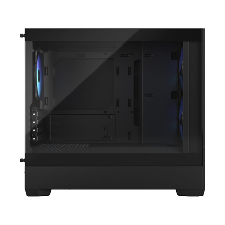 Fractal Design Pop Mini Air RGB   Black TG Clear Tint