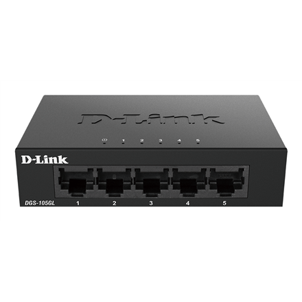 D-Link Ethernet Switch DGS-105GL/E	 Unmanaged