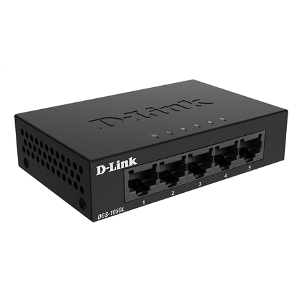 D-Link Ethernet Switch DGS-105GL/E	 Unmanaged