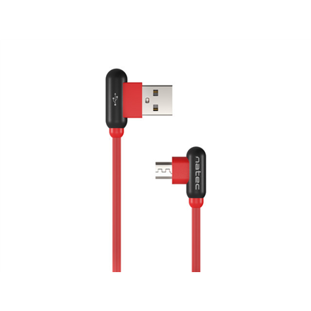 Natec Angled USB Micro to Type A Cable Prati 1 m