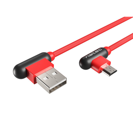 Natec Angled USB Micro to Type A Cable Prati 1 m