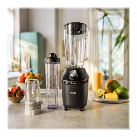 Blender | HR2291/01 3000 Series | Tabletop | 600 W | Jar material Glass | Jar capacity 2 L | Ice cru