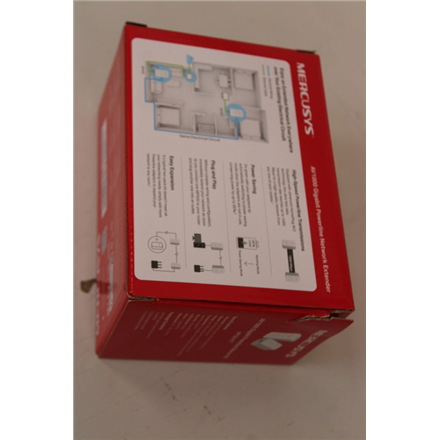 SALE OUT. Mercusys MP500 KIT AV1000 Gigabit Powerline Starter Kit DAMAGED PACKAGING