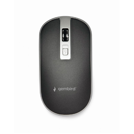 Gembird Optical USB mouse MUS-4B-06-BS Black/Silver