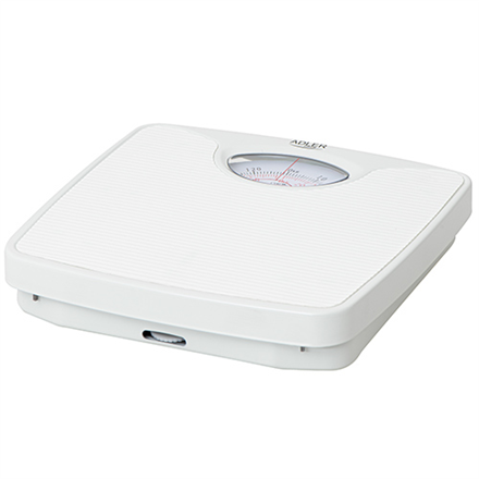 Adler Mechanical bathroom scale AD 8151w Maximum weight (capacity) 130 kg