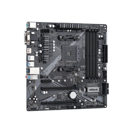 ASRock B450M PRO4 R2.0 | Processor family AMD | Processor socket AM4 | DDR4 | Supported hard disk dr