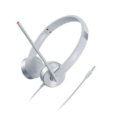 Lenovo Headset 100 Stereo Analogue Silver