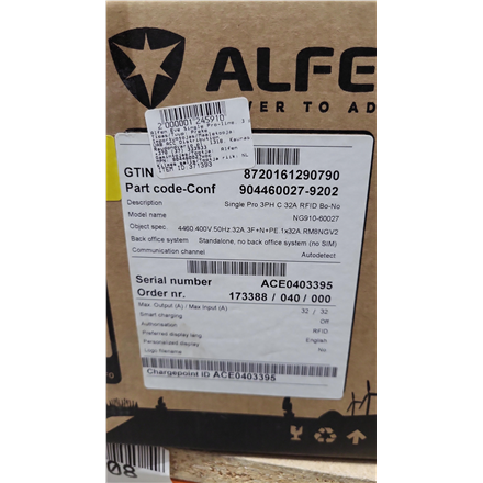 Alfen Alfen Eve Single Pro-line NG910-60027 3-phase