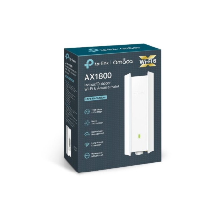 TP-LINK | AX1800 Indoor/Outdoor WiFi 6 Access Point | EAP610-Outdoor | 802.11ax | 2.4 GHz/5 GHz | 12