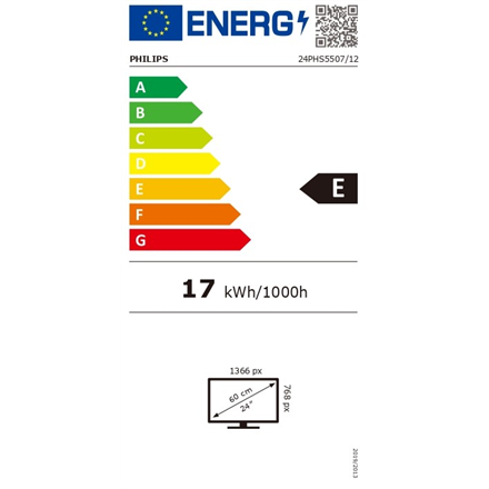 Philips LED HD TV 24PHS5507/12 24" (60 cm)