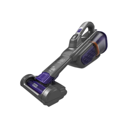 BLACK & DECKER Vacuum Cleaner | BHHV520BFP-QW | Cordless operating | 18 V | Black/Purple