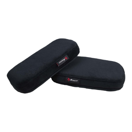 Arozzi Memory Foam Armrest Pads Black