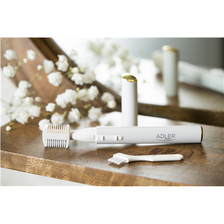 Adler Eyebrow Trimmer AD 2934w Pearl White