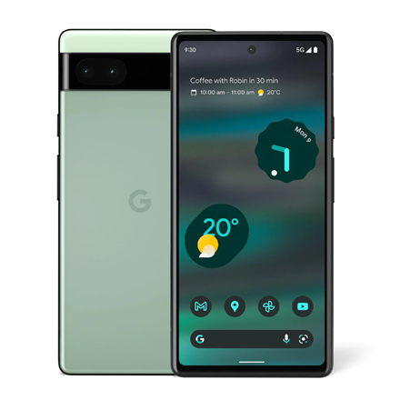 google | Pixel 6a G1AZG | Sage | 6.1 " | OLED | Google Tensor (5 nm) | Internal RAM 6 GB | 128 GB | 