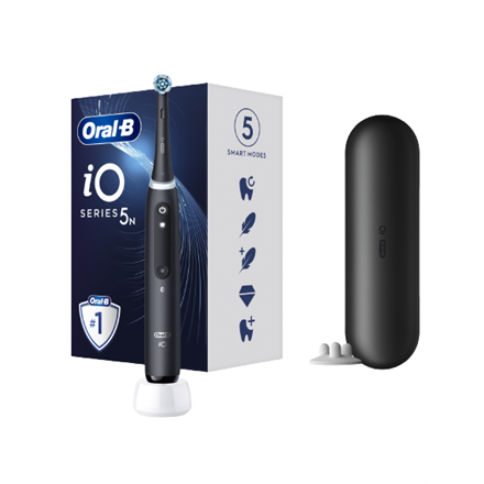 Oral-B Electric Toothbrush iO5 Rechargeable For adults Number of brush heads included 1 Matt Black N