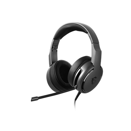 MSI Gaming Headset Immerse GH40 ENC Wired Over-Ear Microphone Black