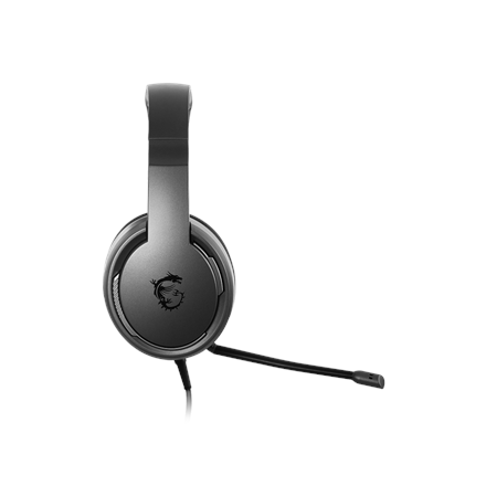 MSI Gaming Headset Immerse GH40 ENC Wired Over-Ear Microphone Black