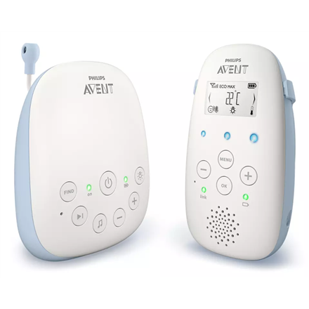 Philips Baby Monitor SCD715/26 Avent Advanced DECT White/Blue