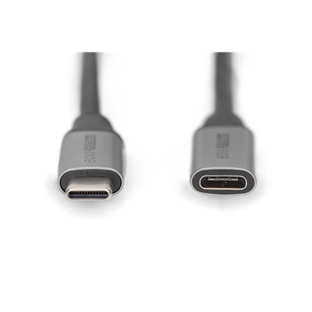 Digitus USB-C/M to USB-C/F Extension Cable 	DB-300230-010-S USB-C jack