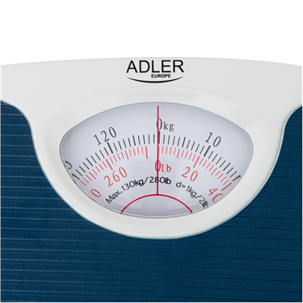 Adler Mechanical bathroom scale AD 8151b Maximum weight (capacity) 130 kg