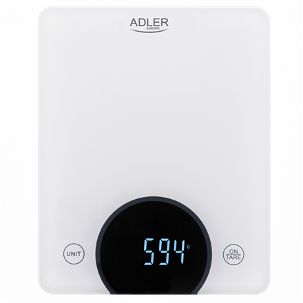 Adler Kitchen Scale AD 3173w Maximum weight (capacity) 10 kg