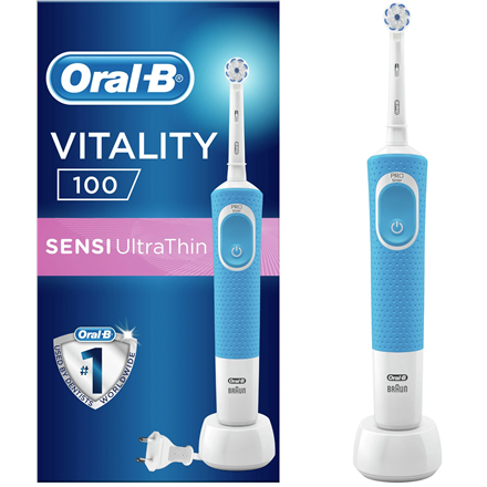 Oral-B Electric Toothbrush D100 Vitality 100 Sensitive Rechargeable