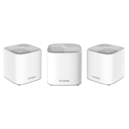 D-Link Dual Band Whole Home Mesh Wi-Fi 6 System COVR-X1863 (3-pack) 802.11ax