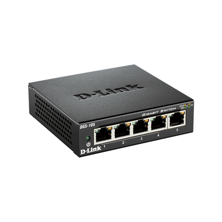 D-Link Ethernet Switch DGS-105/E	 Unmanaged