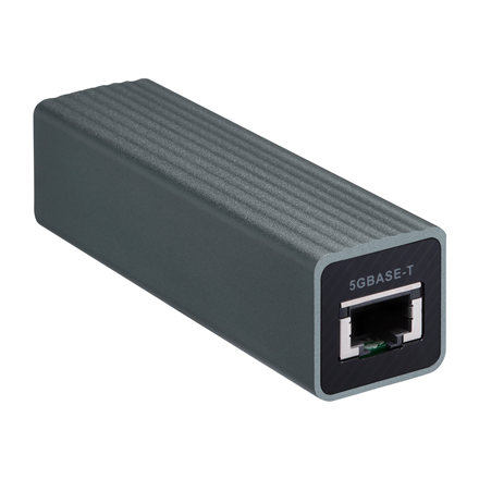 QNAP USB 3.2 Gen 1 to 5GbE Adapter QNA-UC5G1T Data RJ-45 100/1000/2500/5000 Mbit/s 5 to 45 USB-C