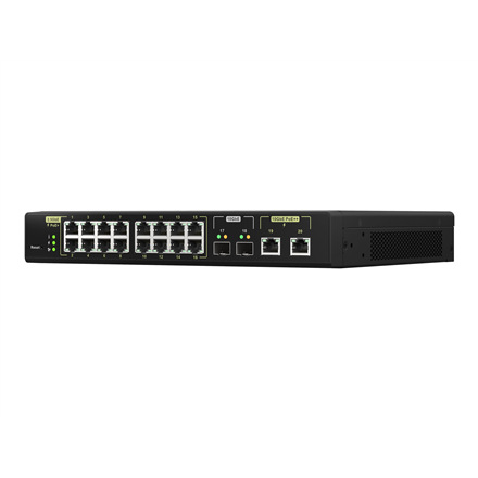 QNAP 16 ports 2.5GbE RJ45 with PoE 802.3at (30W)