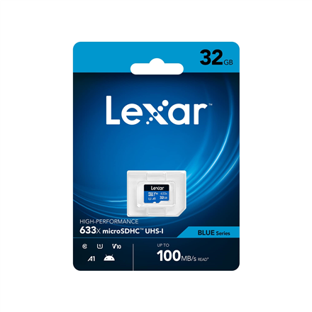 Lexar 64GB High-Performance 633x microSDHC UHS-I