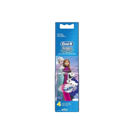 Oral-B | Toothbrush Heads | EB 10-4 Kids Frozen | Heads | For kids | Number of brush heads included 